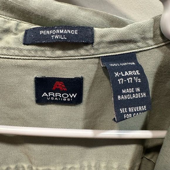 Arrow Performance Twill button down - Picture 4 of 7